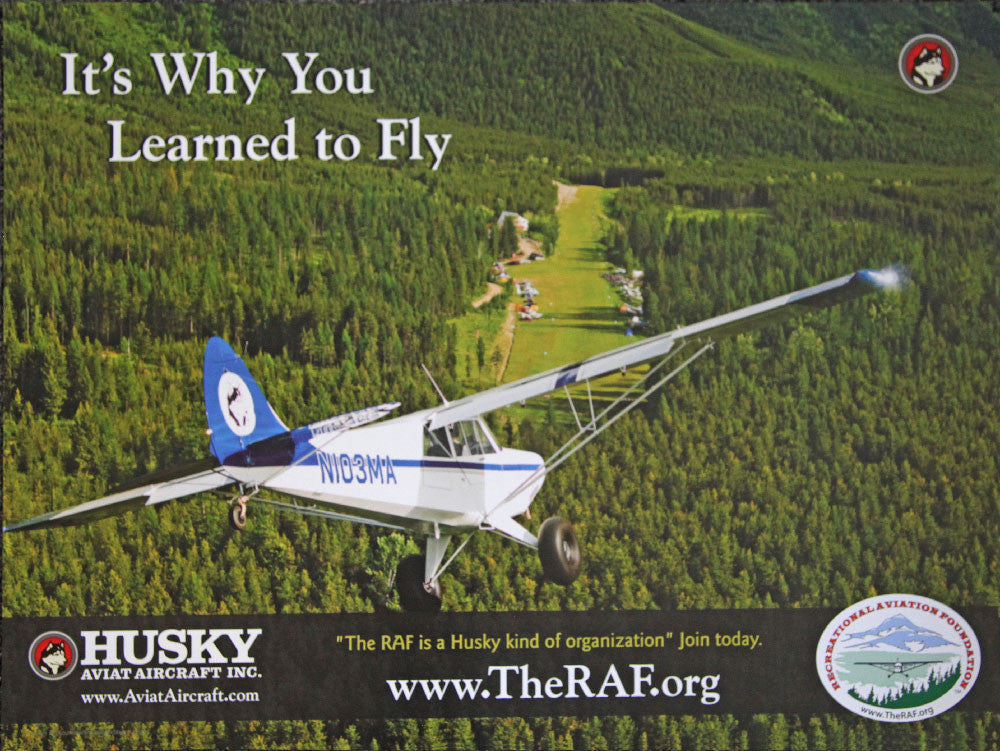 Husky Aircraft The RAF Poster