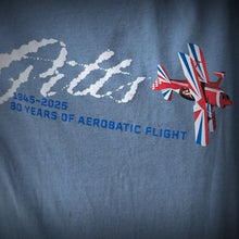 Pitts 80th Anniversary Pitts Smoke Logo Tee Shirt