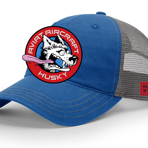 Husky STOLDawg Snapback Dad Patch Cap Blue