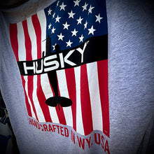 Husky American Flag Tee