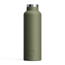 Husky 20oz Thermal Water Bottle Olive