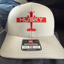 Husky Silhouette Snapback Cap Stone