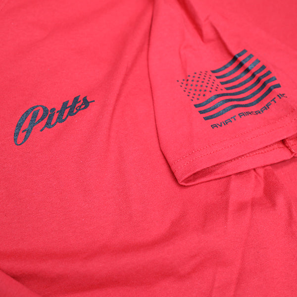 Pitts Logo Tee Shirt – Aviat Aircraft Store