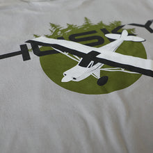 Husky Light Grey Green Treetops TShirt